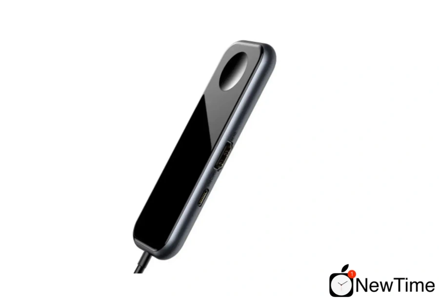 Baseus USB-Hub Superlative Multifunctional HUB (Type-C to 2xUSB3.0 + HDMI + Audio + PD + iWatch) Gray (CAHUB-AZ0G)